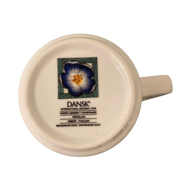 Dansk Nordic Garden Floral Lattice Porcelain Mug - Picture 5 of 8